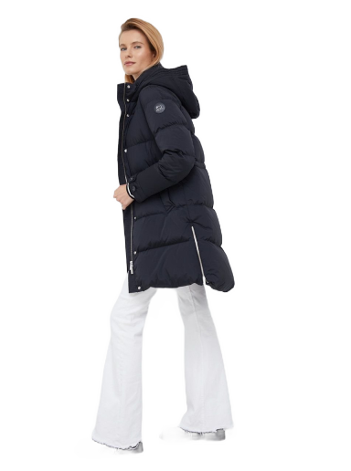 Parka WOOLRICH Alsea Feather-Down Hooded Parka Musta | CFWWOU0697FRUT1148
