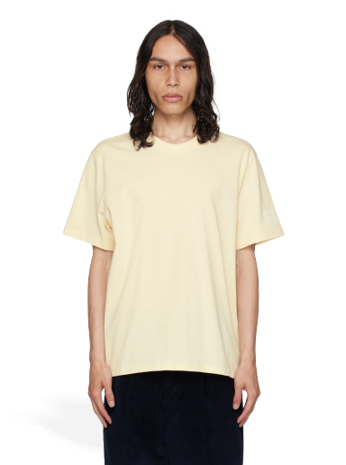 T-paita AMI Crewneck T-Shirt Beige | UTS017.726