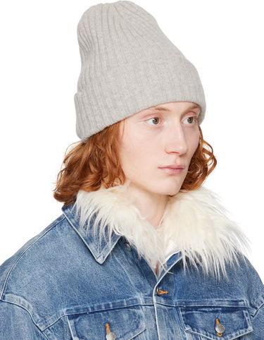 Pipo Alexander Wang Alexander Wang Ribbed Beanie Harmaa | 1KC1259091, 1