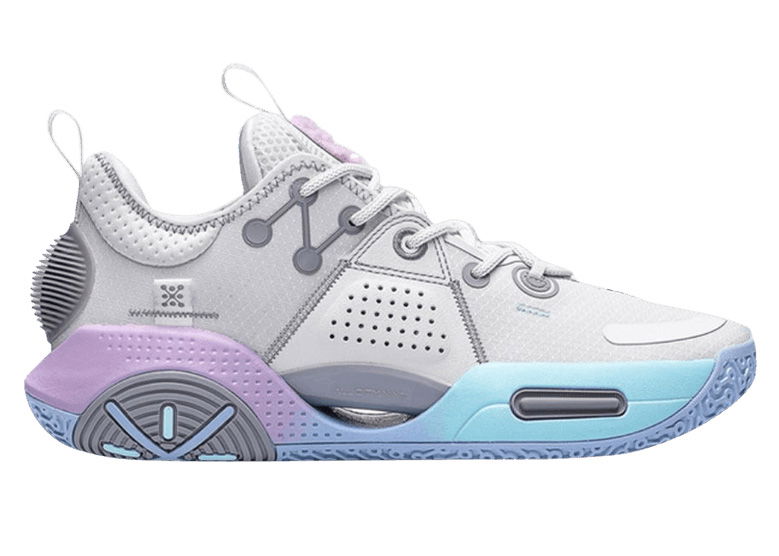 Tennarit ja kengät Li-Ning Way Of Wade 9 All City Cotton Candy Harmaa | ABAR005-2, 0