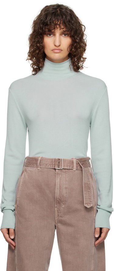 Villapaita LEMAIRE Lemaire Seamless Turtleneck Sweater Vihreä | TO1280 LK1032, 0