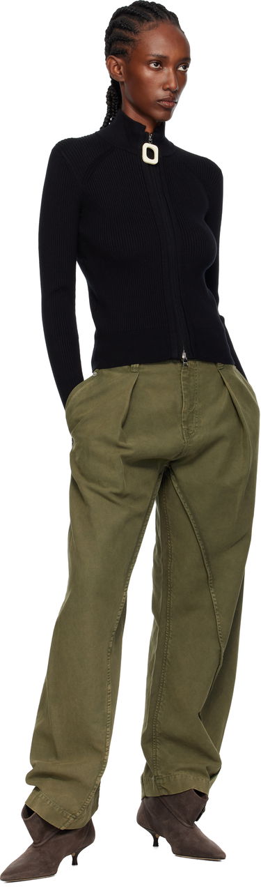 Housut JW Anderson JW Anderson Twisted Seam Trousers Vihreä | TR0417-PG1600, 3