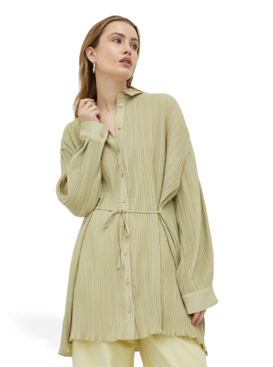 Paita Samsoe Samsoe Fridah Shirt Dress Vihreä | F23100172