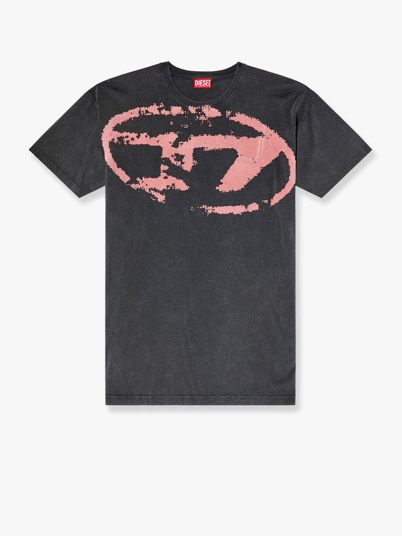 T-paita Diesel Diesel T-Boxy T-Shirt Musta | A169110TKAB9XX