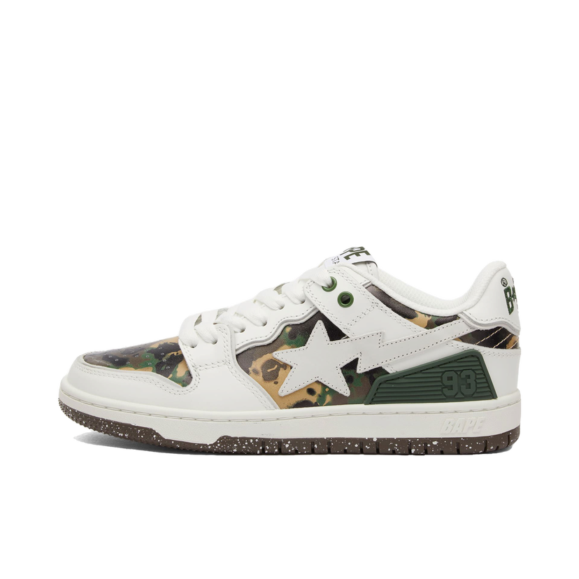 Tennarit ja kengät BAPE Bathing Ape Sk8 Sta #2 Valkoinen | 001FWL302313L-WHT