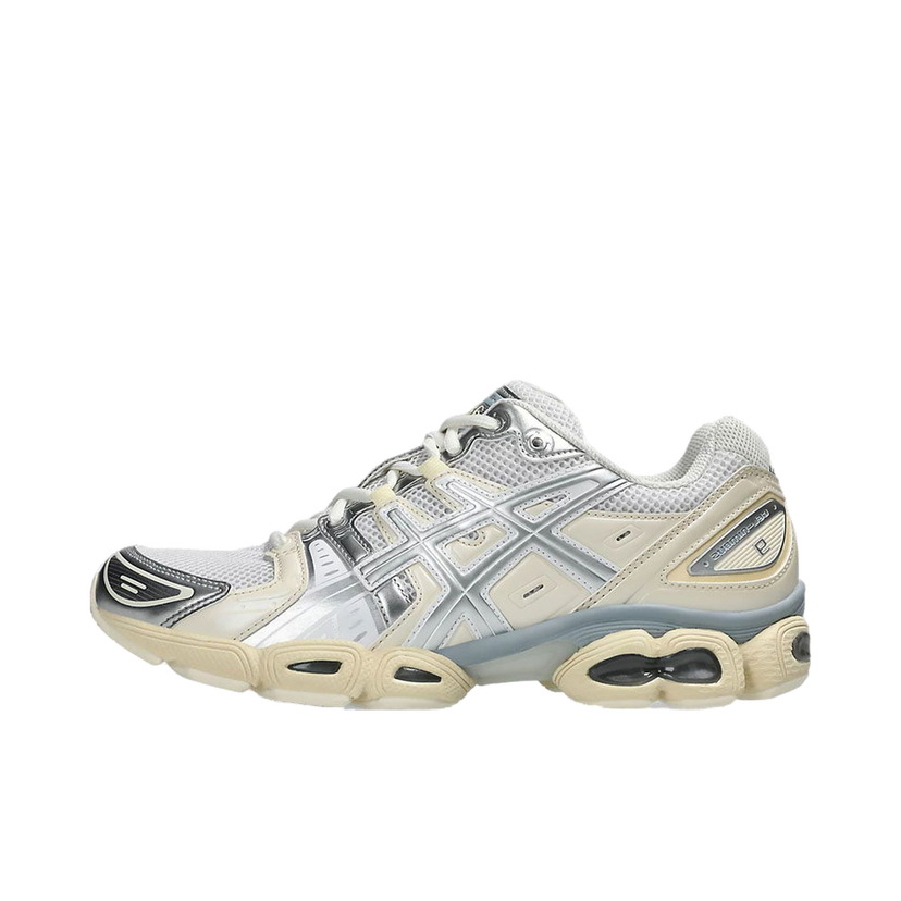 Juoksu Asics Gel-Nimbus 9 White Pure Silver Beige | 1201A424-106