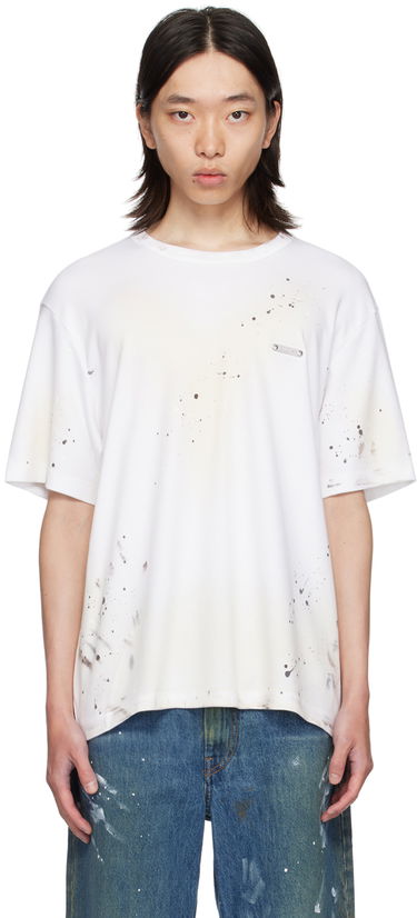 T-paita Helmut Lang T-Shirt With Print Valkoinen | O05HM596, 0