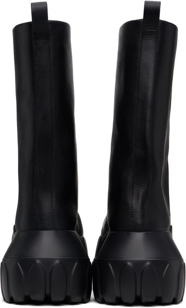 Tennarit ja kengät Rick Owens Rick Owens Hollywood Flared Mega Tractor Boots Musta | RR01E5864 LCH, 1