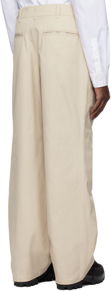 Housut HELIOT EMIL Heliot Emil Igneous Wide-Leg Trousers Beige | PRESS25_M_10_185_ST18, 2