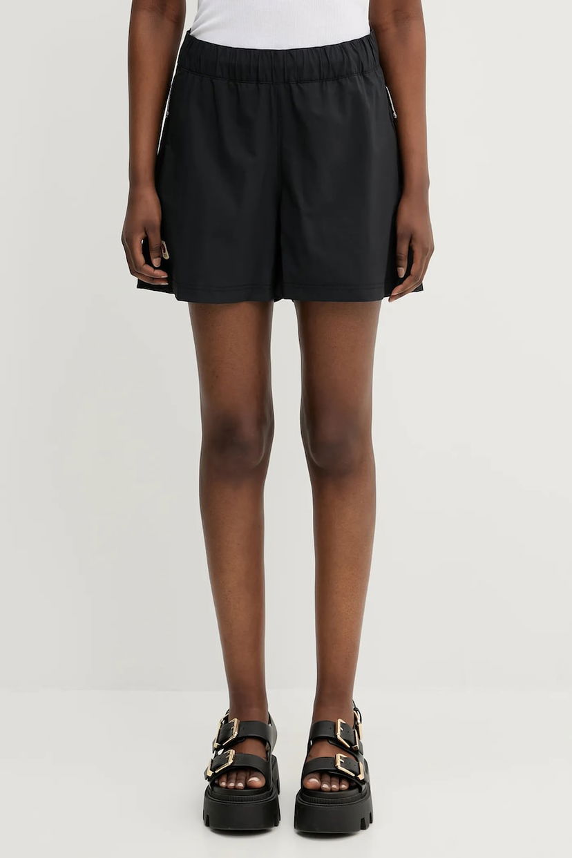 Shortsit FJÄLLRÄVEN Fjallraven High Coast Relaxed Shorts, High Waist Musta | F87034.550