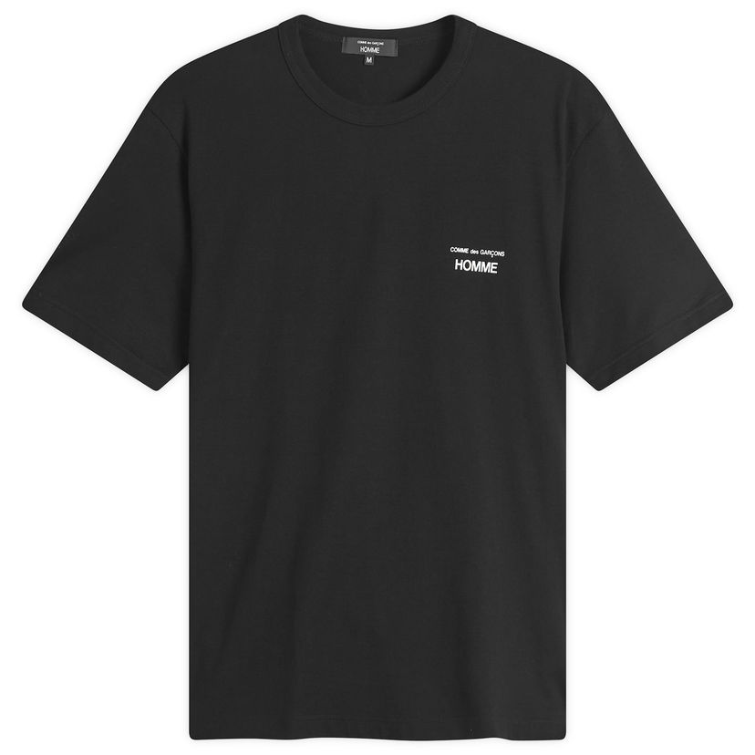 T-paita Comme des Garçons Homme Logo T-Shirt, Size Large Musta | HP-T101-W25-1