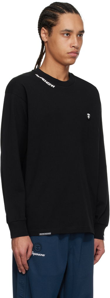 Huppari AAPE by A Bathing Ape AAPE by A Bathing Ape 'AAPE Now' Long Sleeve T-Shirt Musta | AAPLTM1607XXNBKX, 1