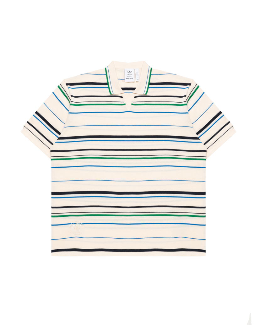 Poolopaita adidas Originals Wales Bonner Knit Polo Shirt Beige | JM8203