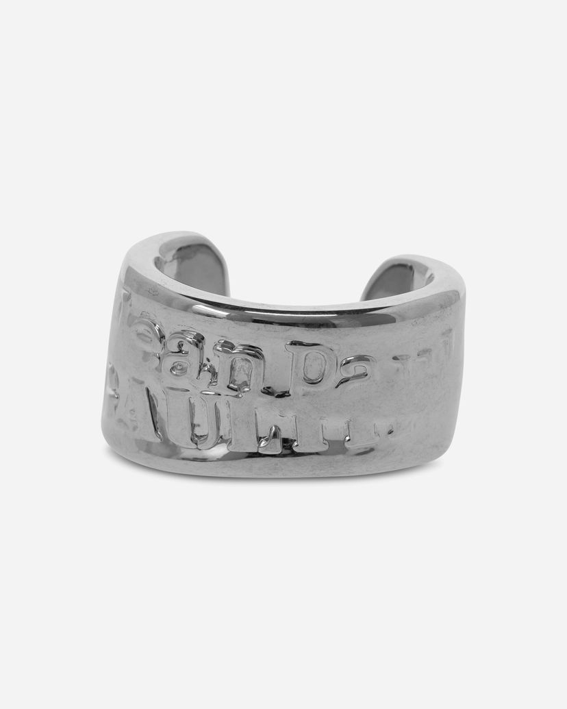 Rannerengas Jean Paul Gaultier Logo Cuff Bracelet Metallinen | 2503WJW001X053 91