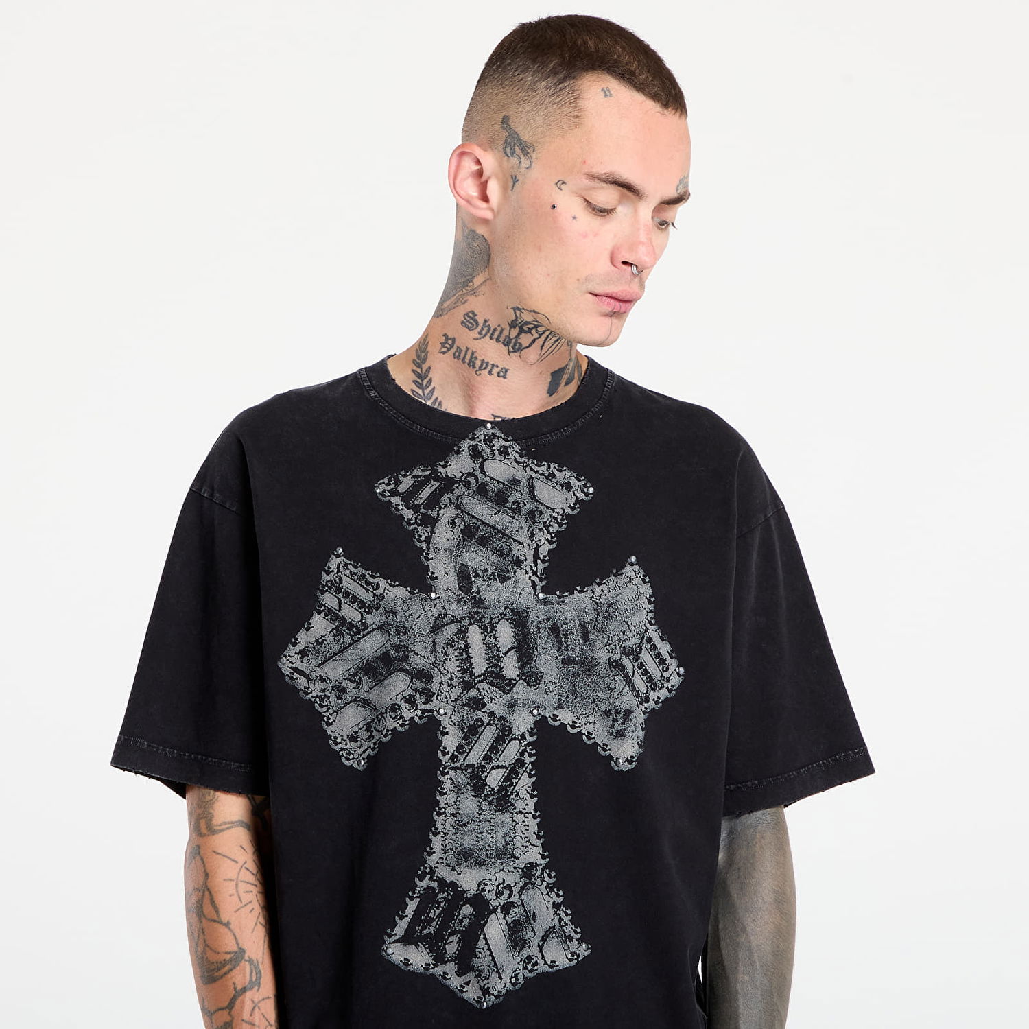 T-paita MISBHV MISBHV Goth T-Shirt Musta | 251M109, 1