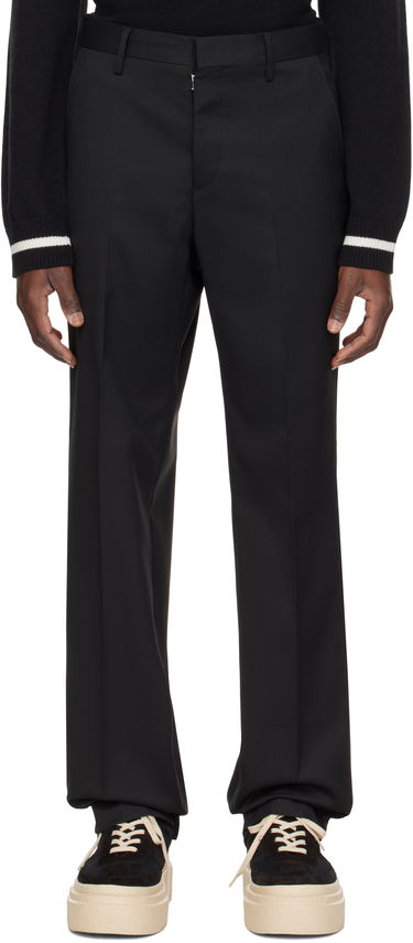 Housut Maison Margiela MM6 Maison Margiela Creased Trousers Musta | SH0KA0035 M35227, 0