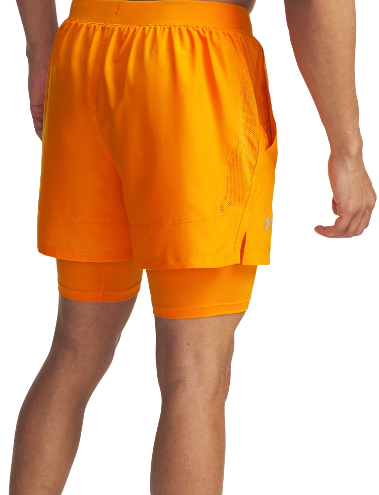 Shortsit Under Armour LAUNCH 5'' 2-IN-1 SHORTS Oranssi | 1382640-793, 1