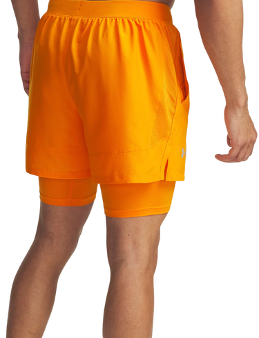 Shortsit Under Armour LAUNCH 5'' 2-IN-1 SHORTS Oranssi | 1382640-793, 1