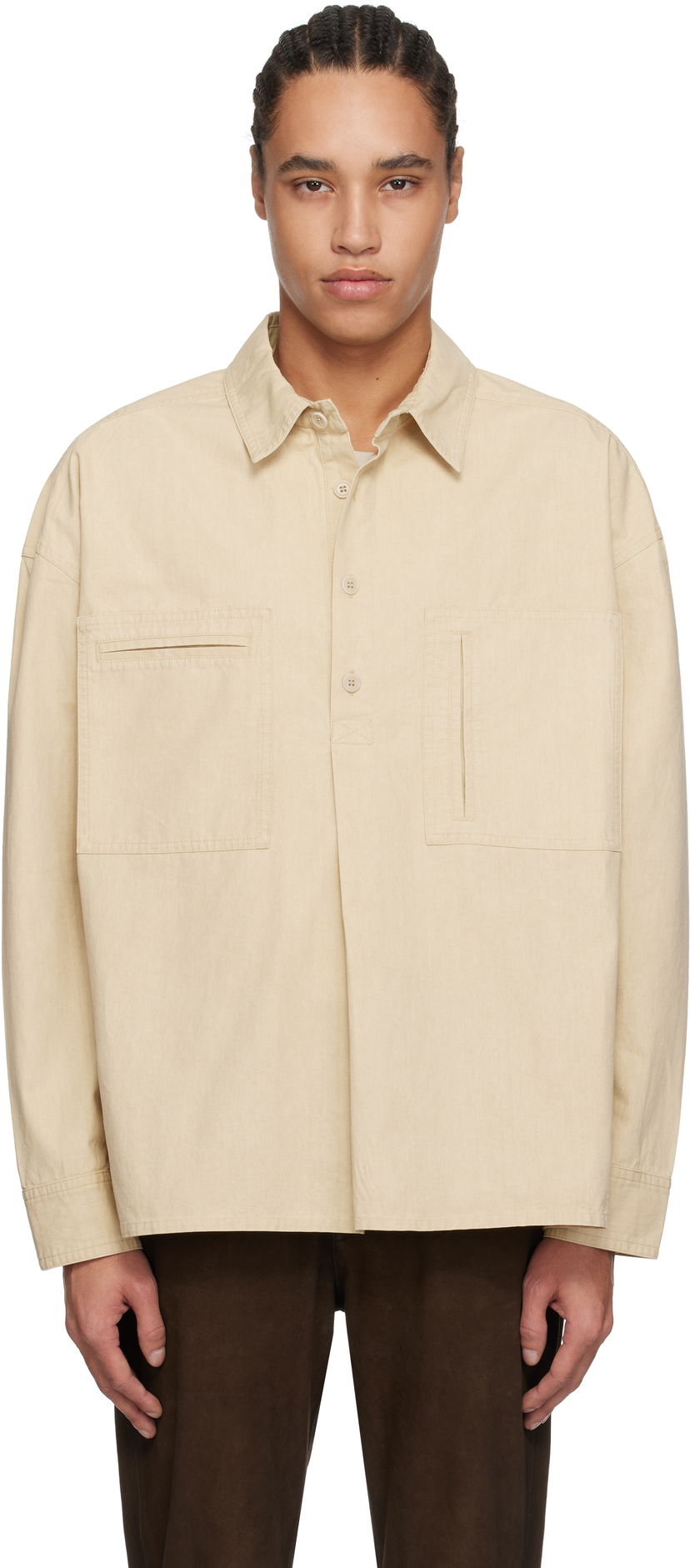 Paita ISABEL MARANT Isabel Marant Terryc Shirt Beige | CH0239HA-C2G01H