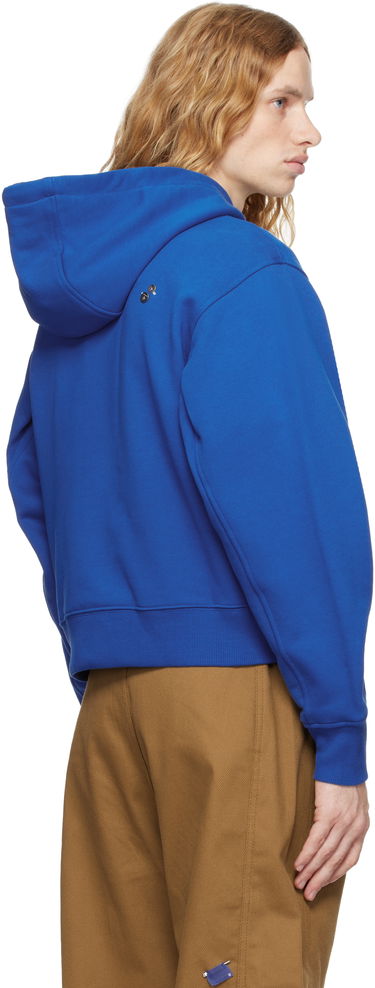 Huppari ADER ERROR Stad Product. 36 Embroidered Logo Hoodie Sininen | BN01FWHD0105BL, 2
