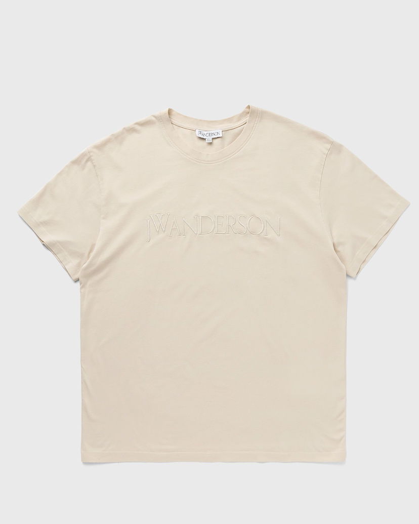T-paita JW Anderson LOGO EMBROIDERY TEE Beige | JT0211-PG0980-132