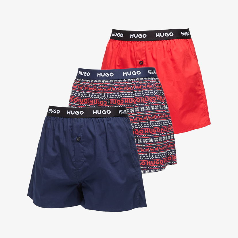 Nyrkkeilijät BOSS HUGO BOSS Woven Boxer 3-Pack Monivärinen | 50532565-963