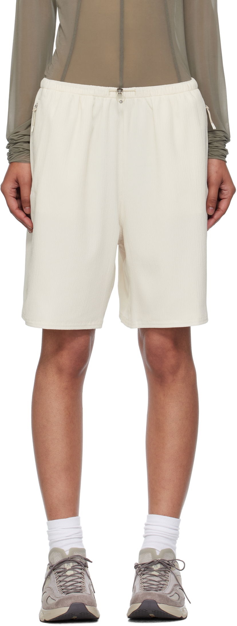 Shortsit On Running Zendaya Edition Basketball Shorts Valkoinen | 1WF31073504