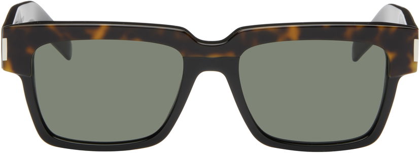 Aurinkolasit Saint Laurent Tortoiseshell Square Sunglasses Ruskea | SL 732 VADIM-003