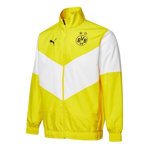 Tuulitakki Puma Borussia Dortmund Prematch Jacket Keltainen | 764295-01