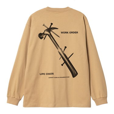 T-paita Carhartt WIP Reverse Hammer T-Shirt Ruskea | I032392_07E_XX, 4