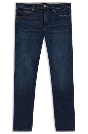 Jeans BOSS Slim-Fit Performance Denim Jeans Sininen | 50542530