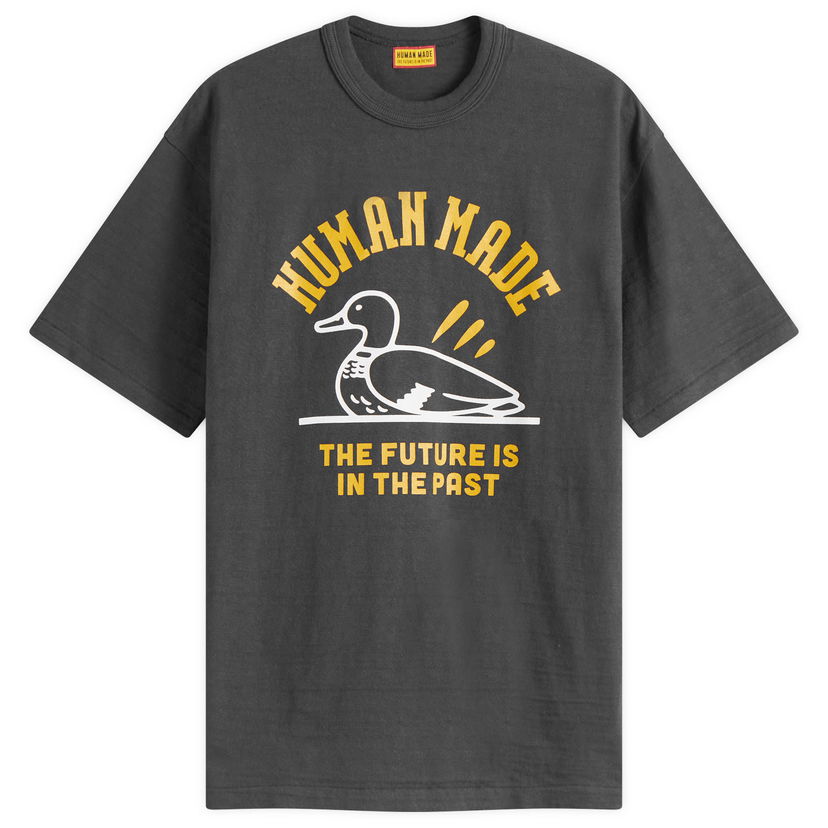 T-paita Human Made Human Made Duck Graphic T-Shirt, Size Large Harmaa | HM29TE010-BLK