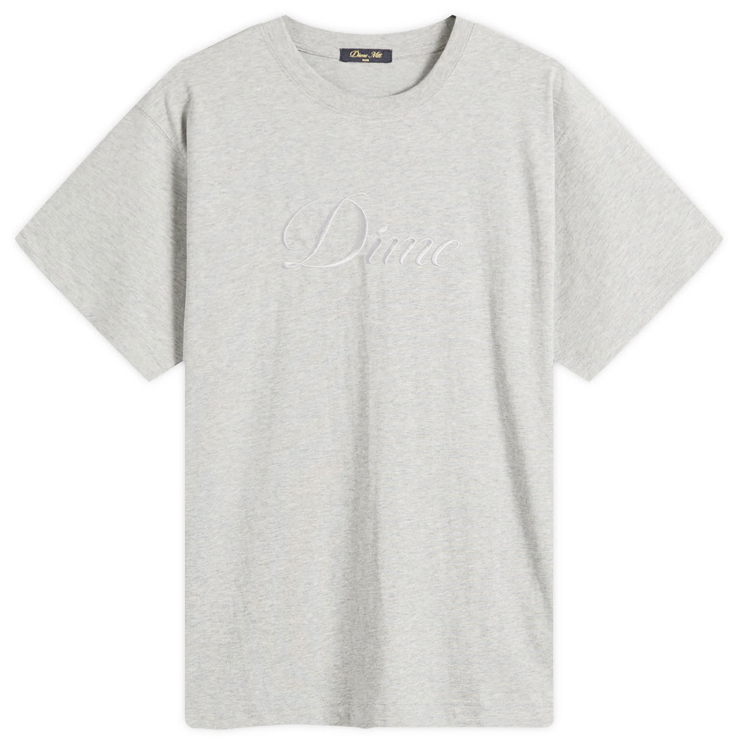 T-paita Dime Dime Cursive T-Shirt, Size Large Harmaa | DIMEFA2574GRY, 0