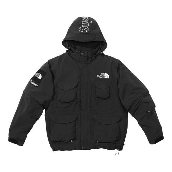 Parka Supreme Supreme x The North Face Trekking Convertible Jacket Musta | SUP-SS22-879
