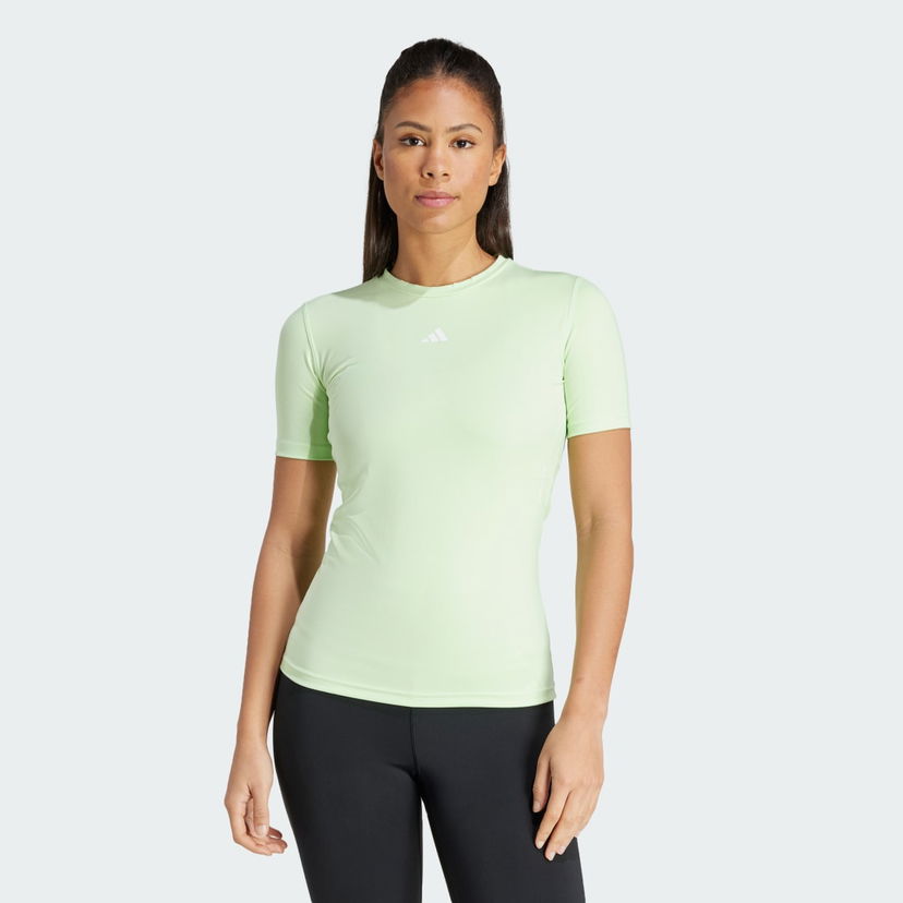 T-paita adidas Performance Techfit Training Tee Vihreä | IT6742