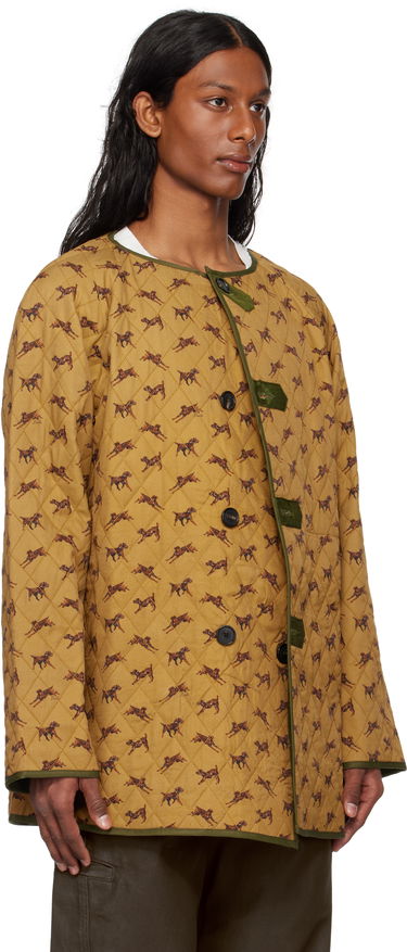 Puffer takki Bode Bode Crittendon Reversible Liner Coat Keltainen | MRS25OW011, 1