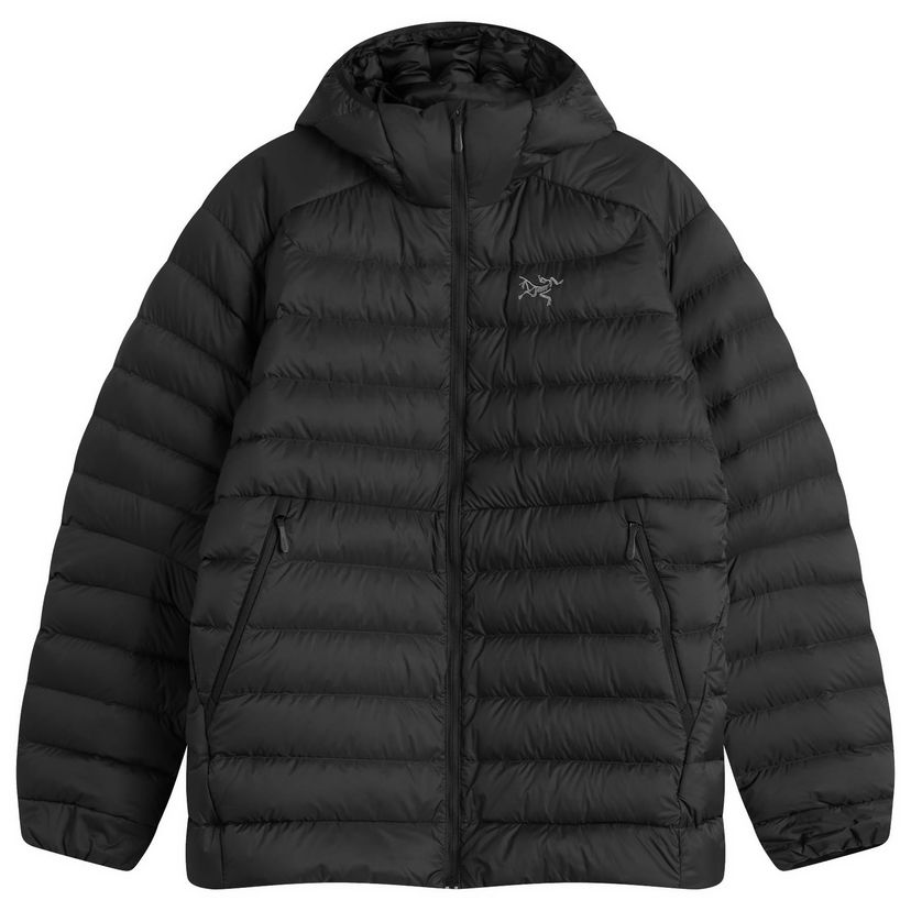 Takki Arcteryx Cerium Hooded Down Jacket, Size X-Small Musta | X000010521-002291