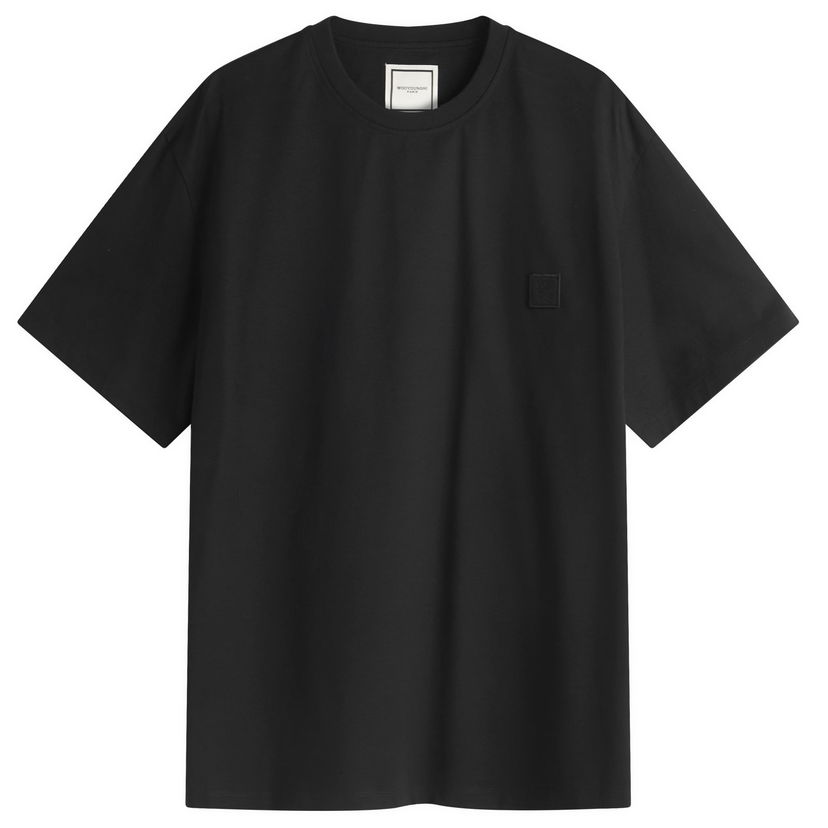 T-paita WOOYOUNGMI Wooyoungmi Pacific Print T-Shirt Musta | W251TS05-708B