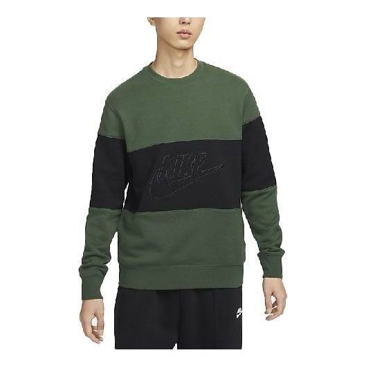 Villapaita Nike Club+ Crewneck Sweatshirt Vihreä | FB7849-323