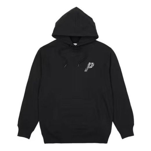 Huppari Palace Logo Hoodie Musta | P22CS174