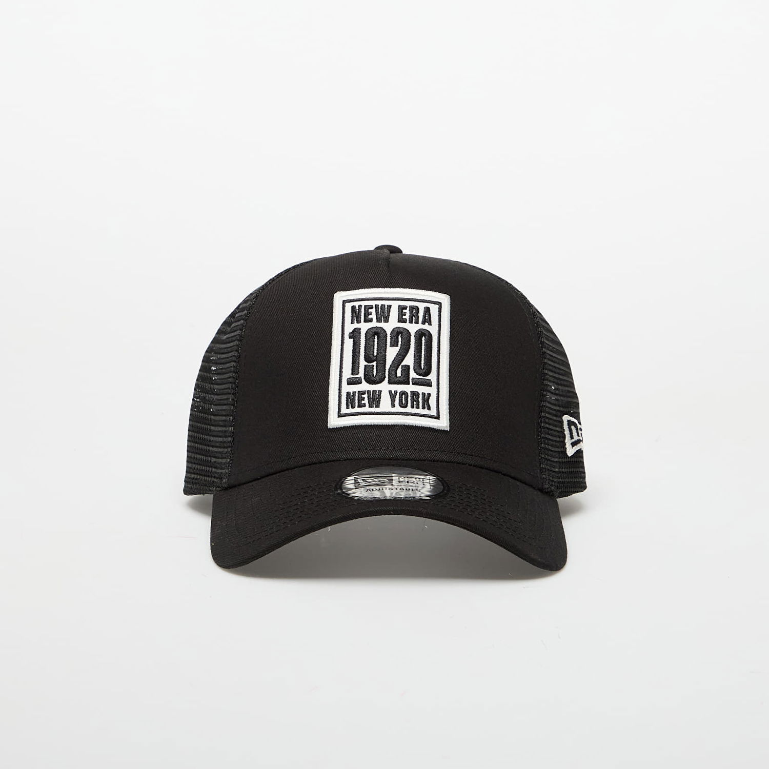 Korkki New Era New Era New York 9FORTY A-Frame Essential Patch Trucker Cap Musta | 60691076, 0