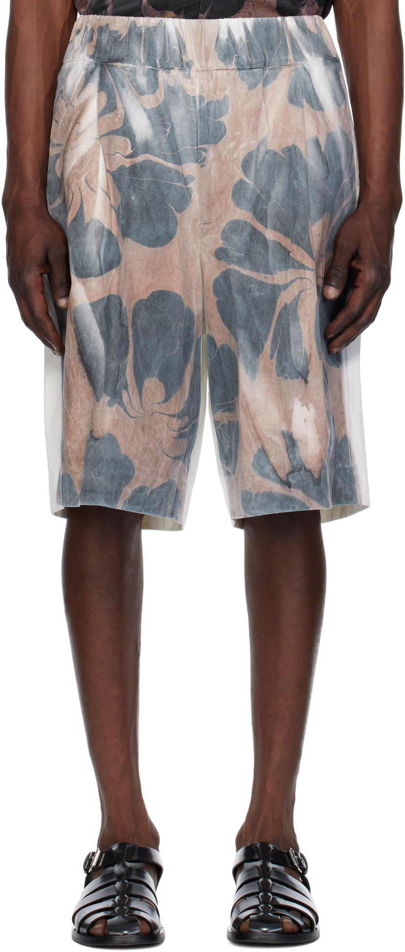 Shortsit Dries Van Noten Dries Van Noten Printed Shorts Monivärinen | 251-020966-1522