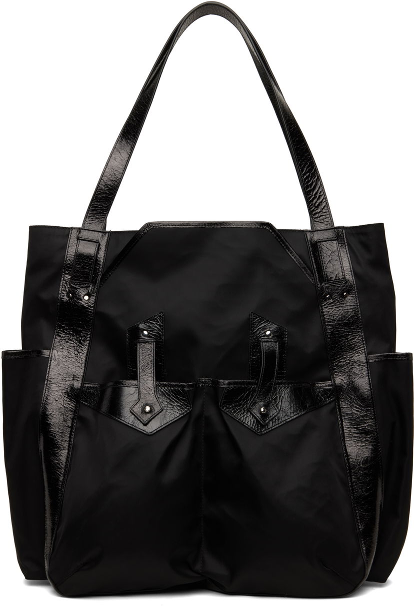 Kangaskassi KIKO KOSTADINOV Kiko Kostadinov Inex Tote Bag Musta | KKSS25BG02-155