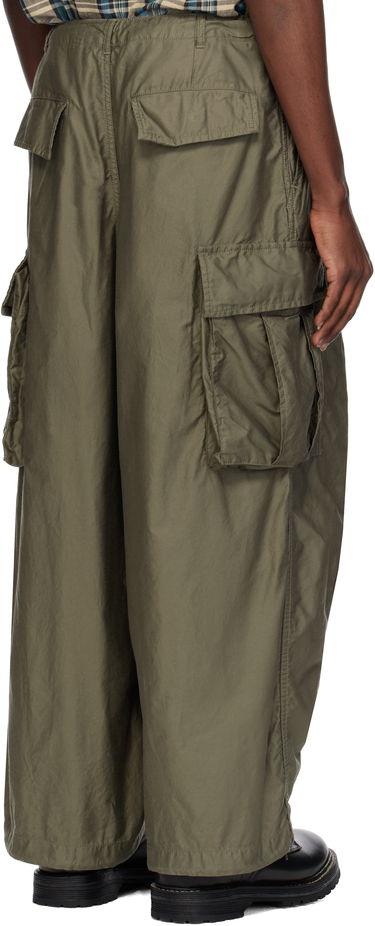Cargo housut Needles NEEDLES H.D. Cargo Pants Vihreä | QV155, 2