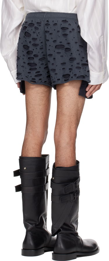 Shortsit Acne Studios Acne Studios Distressed Shorts Harmaa | BE0187-, 2