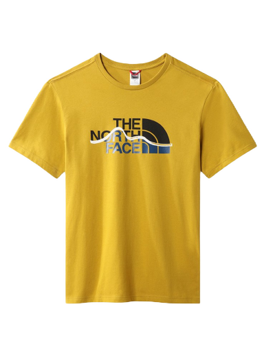 T-paita The North Face Mountain Line T-shirt Keltainen | NF0A7X1N76S
