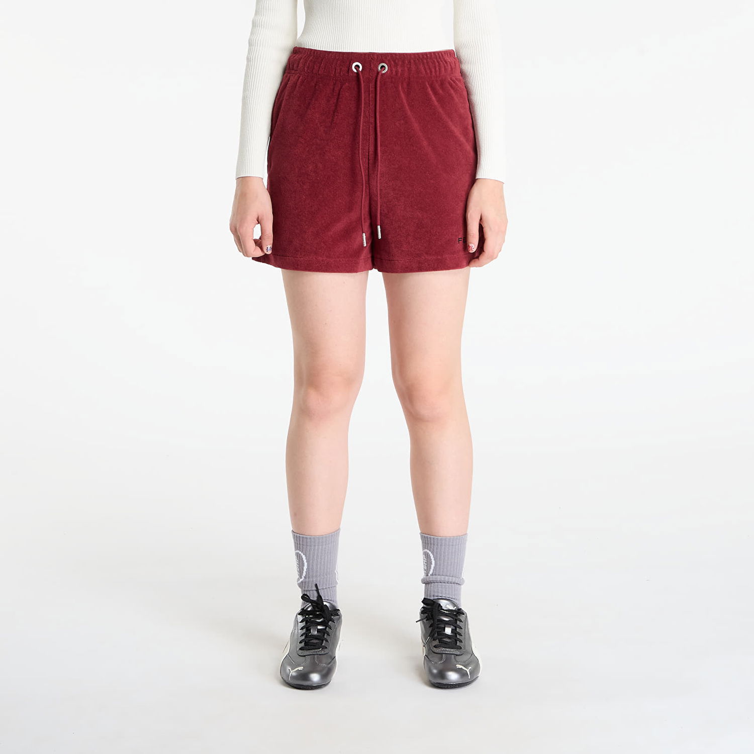 Shortsit Puma FENTY Towel Terry Track Short Team Burgundia | 63540590, 0