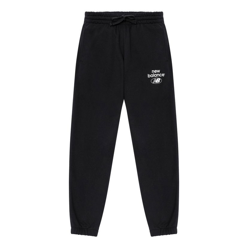 Verryttelyhousut New Balance Classic Cotton Sweatpants Musta | AMP31515-BK