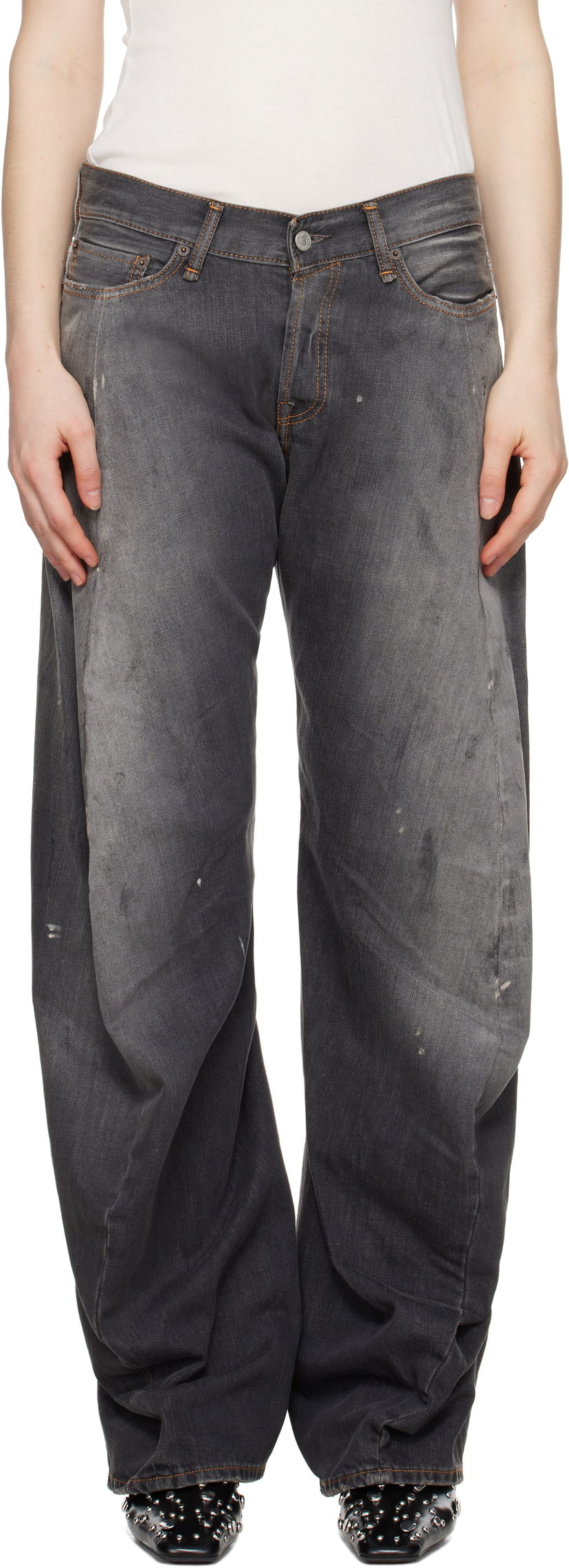 Jeans Acne Studios Acne Studios Loose Fit 2006F Jeans Harmaa | A00515-