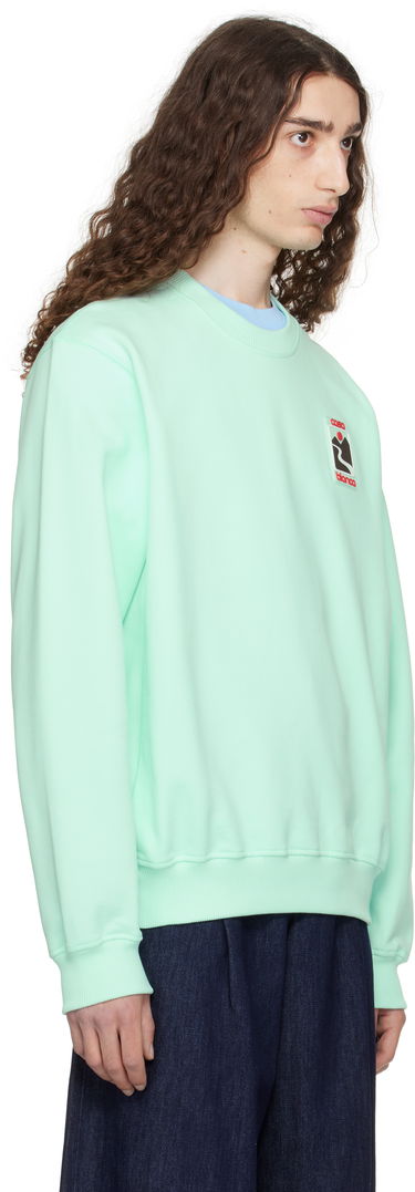 Huppari Casablanca Casablanca Sunset Valley Sweatshirt Vihreä | MPF25-JTP-293-04, 1